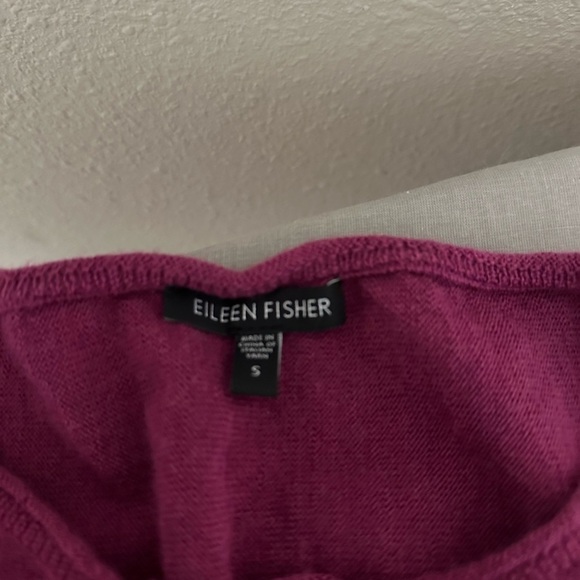 Eileen Fisher Wool Violet Sweater Size Small - Picture 6 of 7